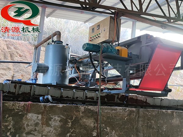 真空带式过滤机安装现场